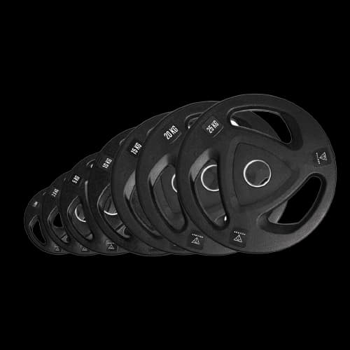 SET DISQUES OLYMPIQUES DE 100 KG (4 PAIRES)