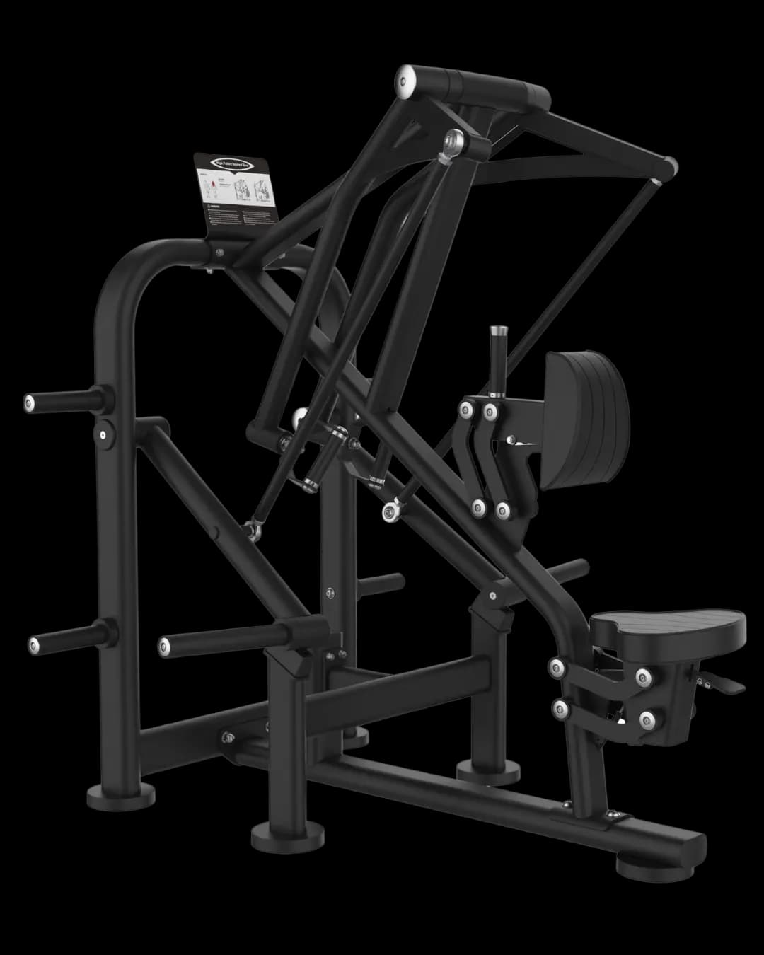 High Row Pull Back — alternate view