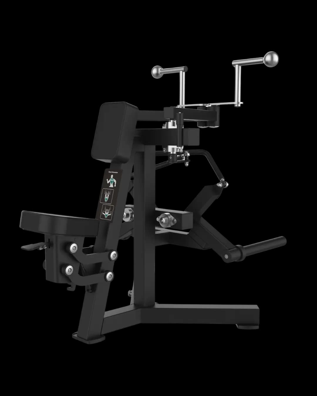 Bent-Over Dumbbell Raise — alternate view