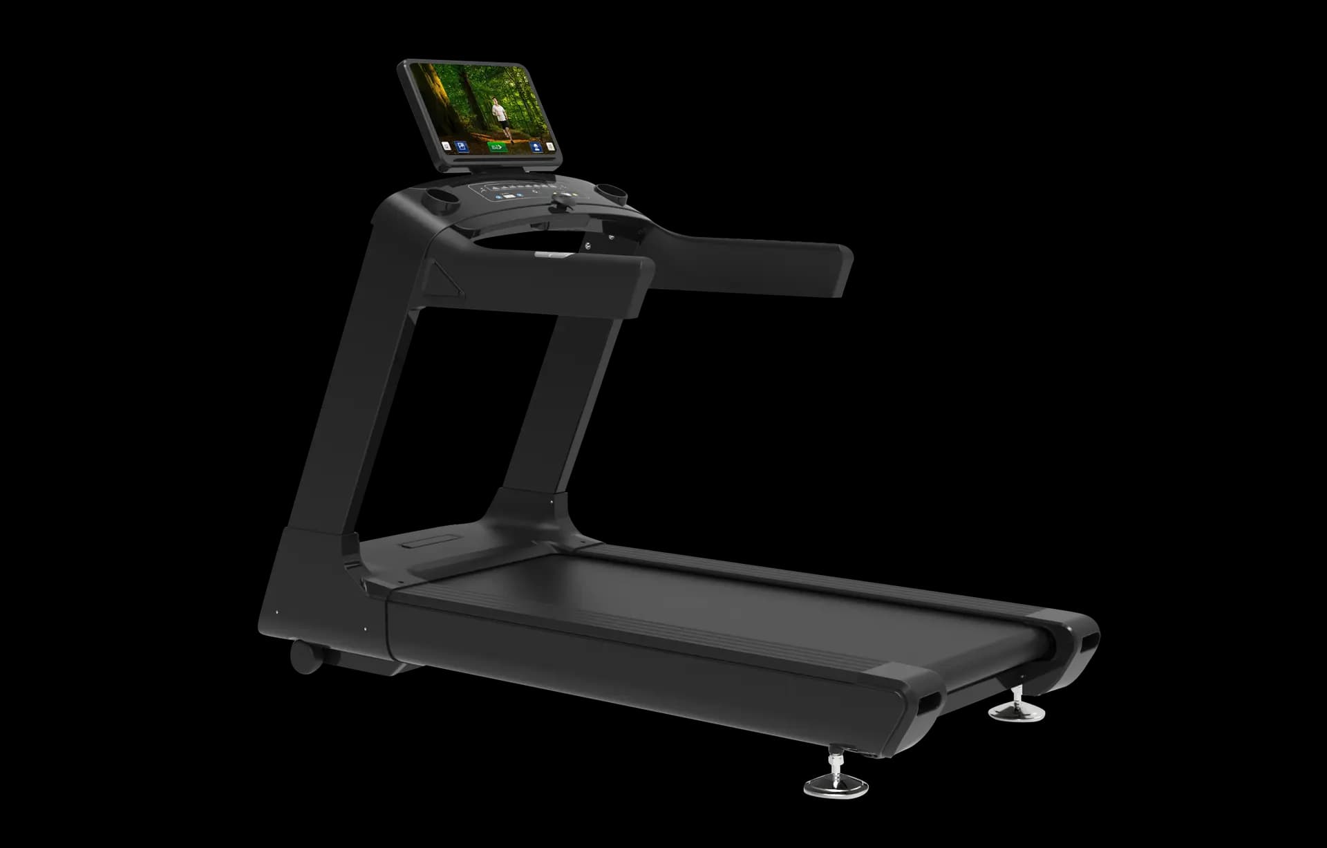 Motorized Treadmill — alternate view